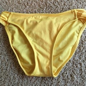 Mossimo yellow bikini swim bottoms M